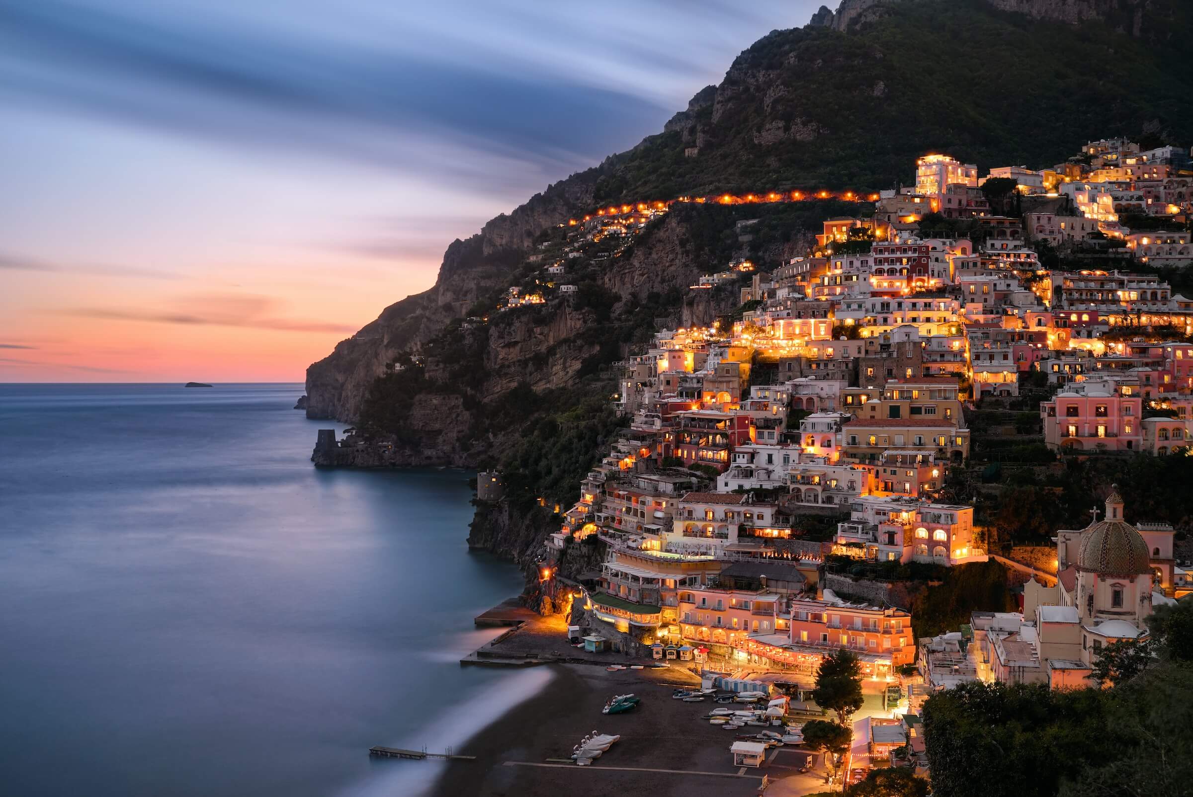 Sorrento, Positano e Pompei